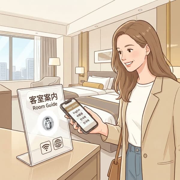 ホテルでの使用イメージ